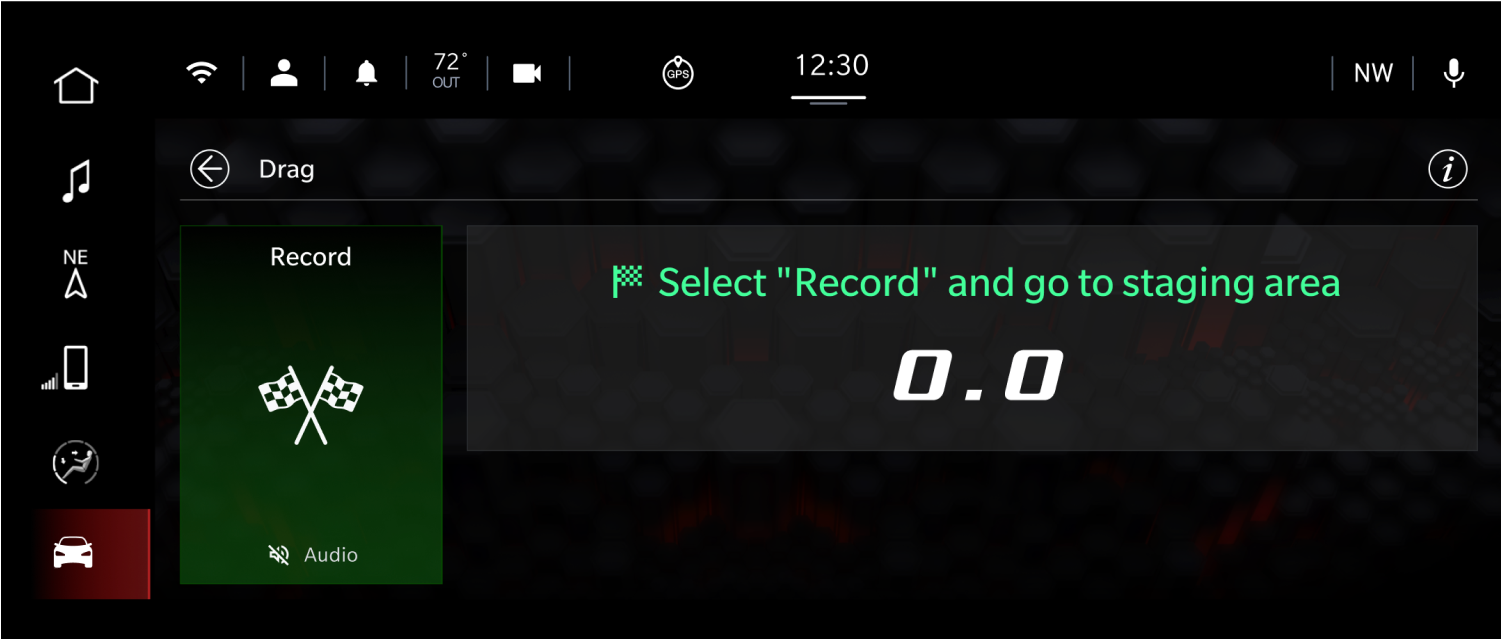 Pre-record interface